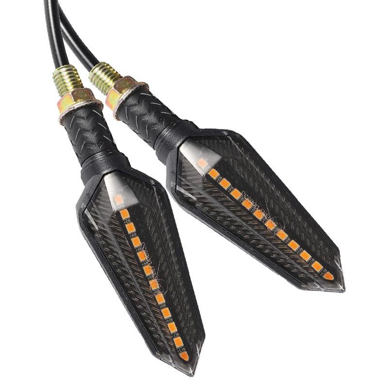 Turn Signal Yellow Light 12LED for Motorcycle Directional Light