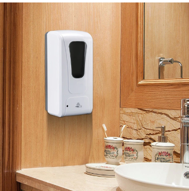 Automatic Hand Sanitizer Dispenser, Liquid Soap Dispenser Drop (Gel) /Spray with Sensor, Touchless for Office/Home/Restaurant/Hotel Fy-0029