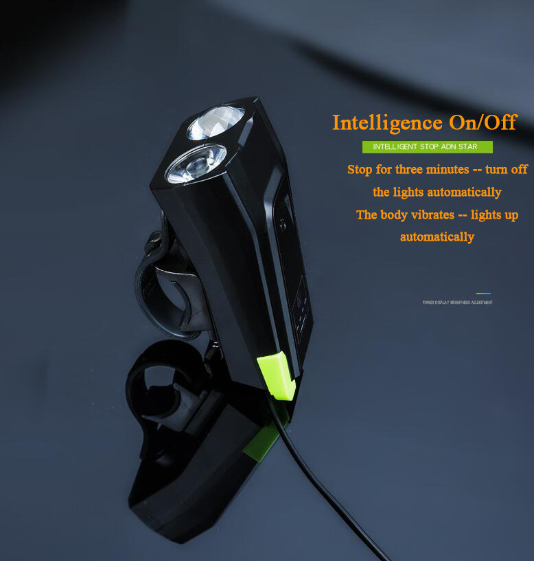 High Lumens Ipx6 LED Light USB Rechargeable Bike Headlight Bicycle Light
