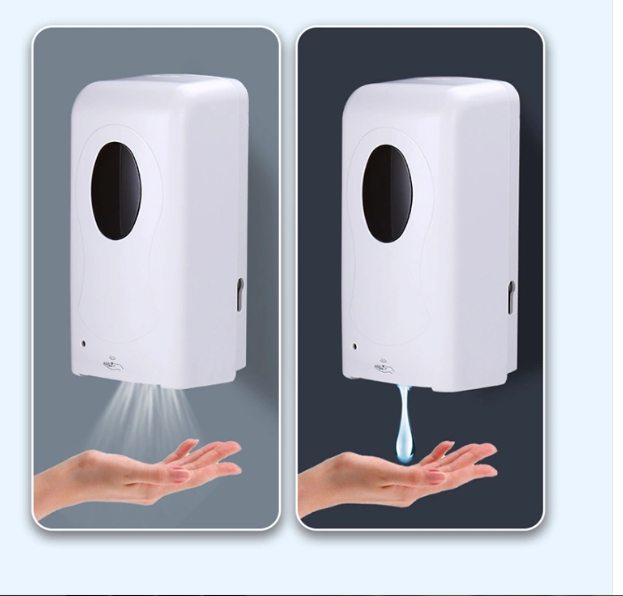 Automatic Hand Sanitizer Dispenser, Soap Dispenser, Touchless Sensor, Floor Stand Fy-0045