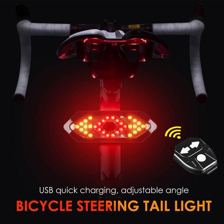 High Lumens Ipx6 LED Light USB Rechargeable Bike Rear Bicycle Tail Light
