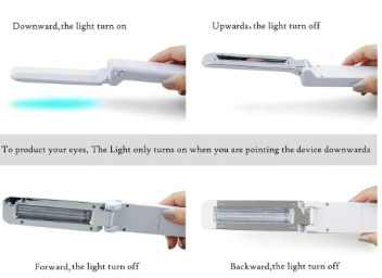 UVC/ UV/ Ultraviolet Sterilization LED Lamps, Lights, Antivirus Mini Portable Handheld, Home/Car/Truck Disinfection