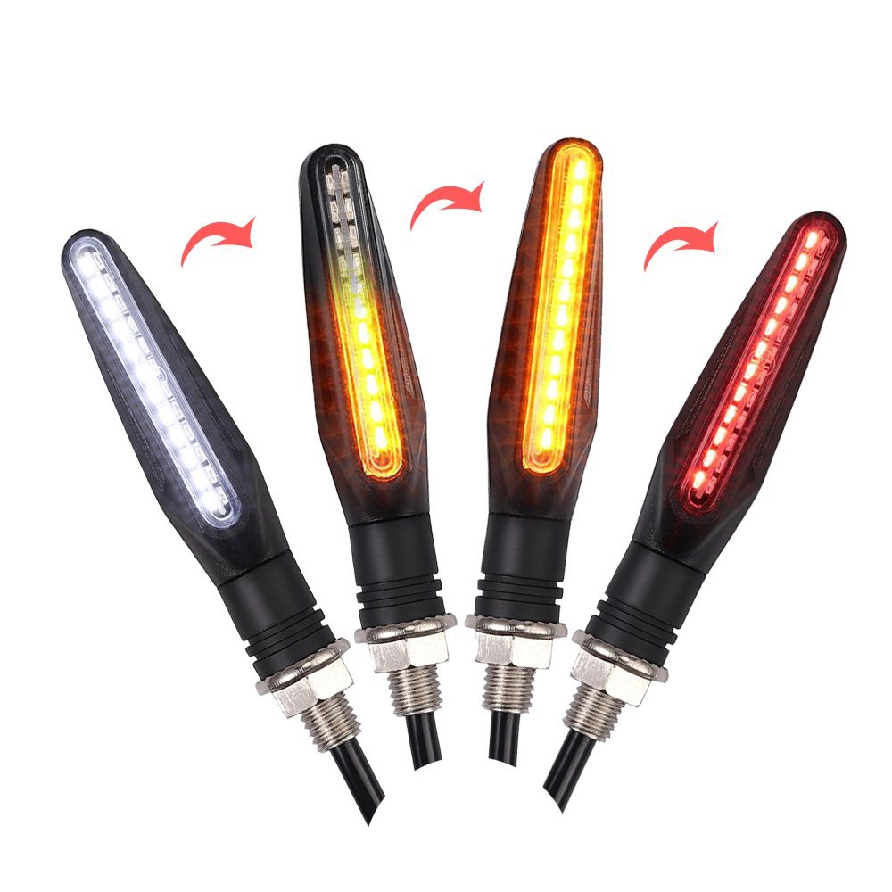 Turn Signal Light 24 LED for Motorcycle Directional Light 